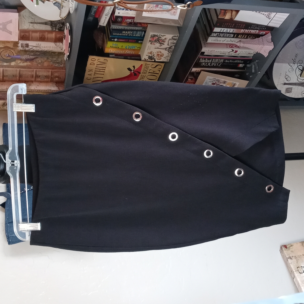 IN Pencil Skirt with Grommets